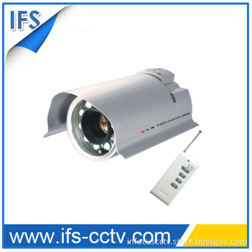 IR Waterproof CCTV Zoom Camera with Remote Controller (IRC-802R)
